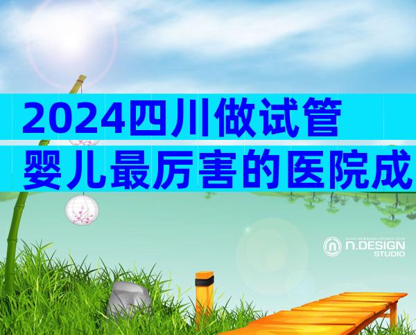 2024四川做试管婴儿最厉害的医院成功率怎么样