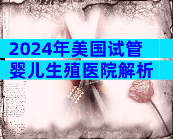 2024年美国试管婴儿生殖医院解析